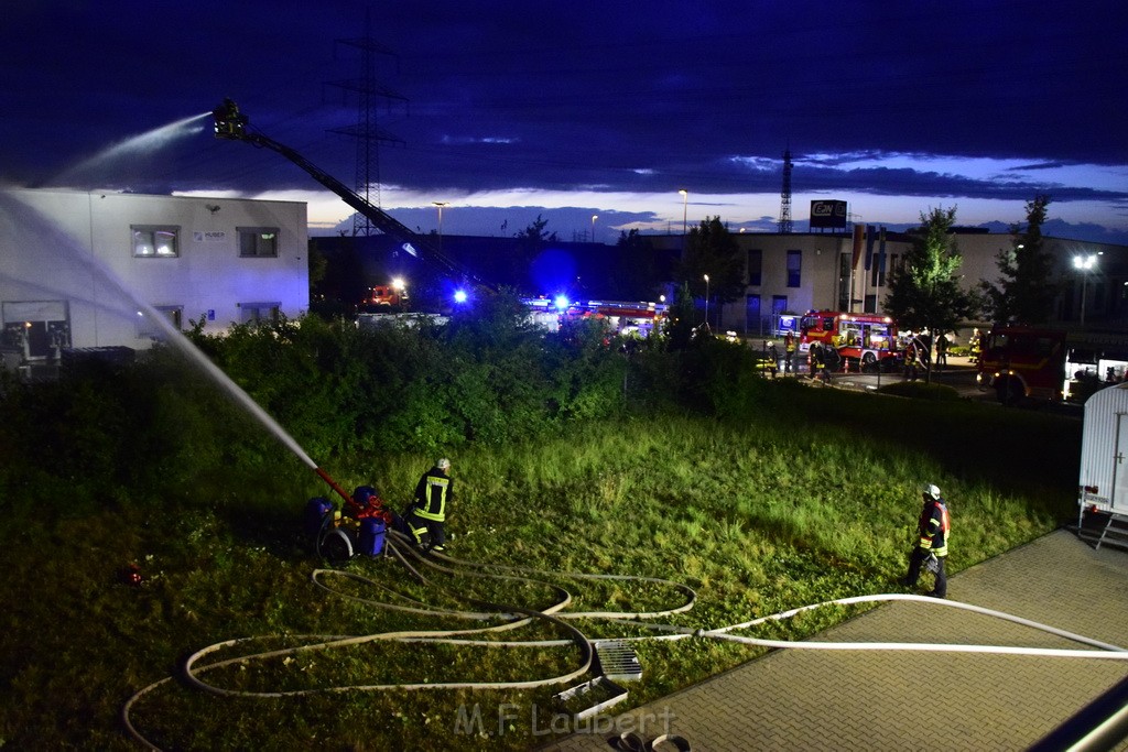 Grossbrand Halle Troisdorf Kriegsdorf Junkersring P484.JPG - Miklos Laubert